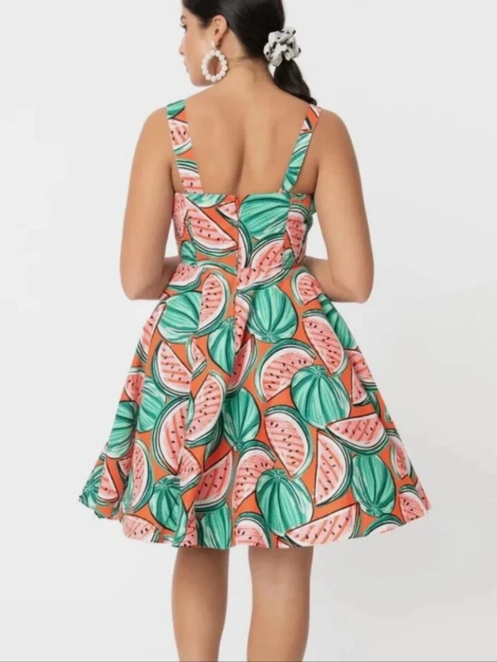 Unique Vintage Hell Bunny Watermelon Sundress
